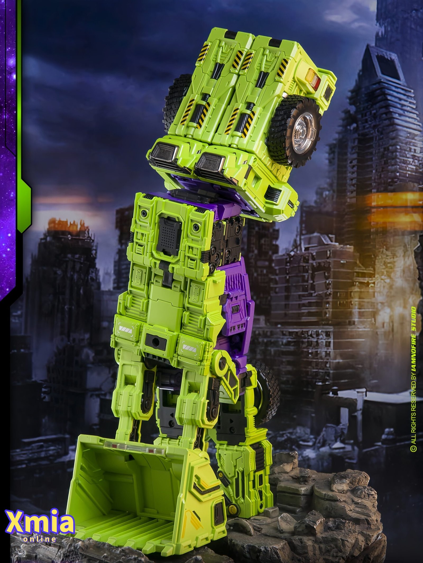 Transformers toy 01-Studio 01S03A Catastrophe Scrapper Desolator Devastator