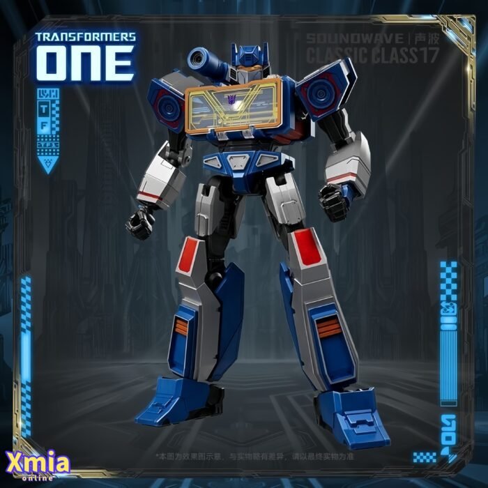 Action Figure Blokees Transformers One Soundwave