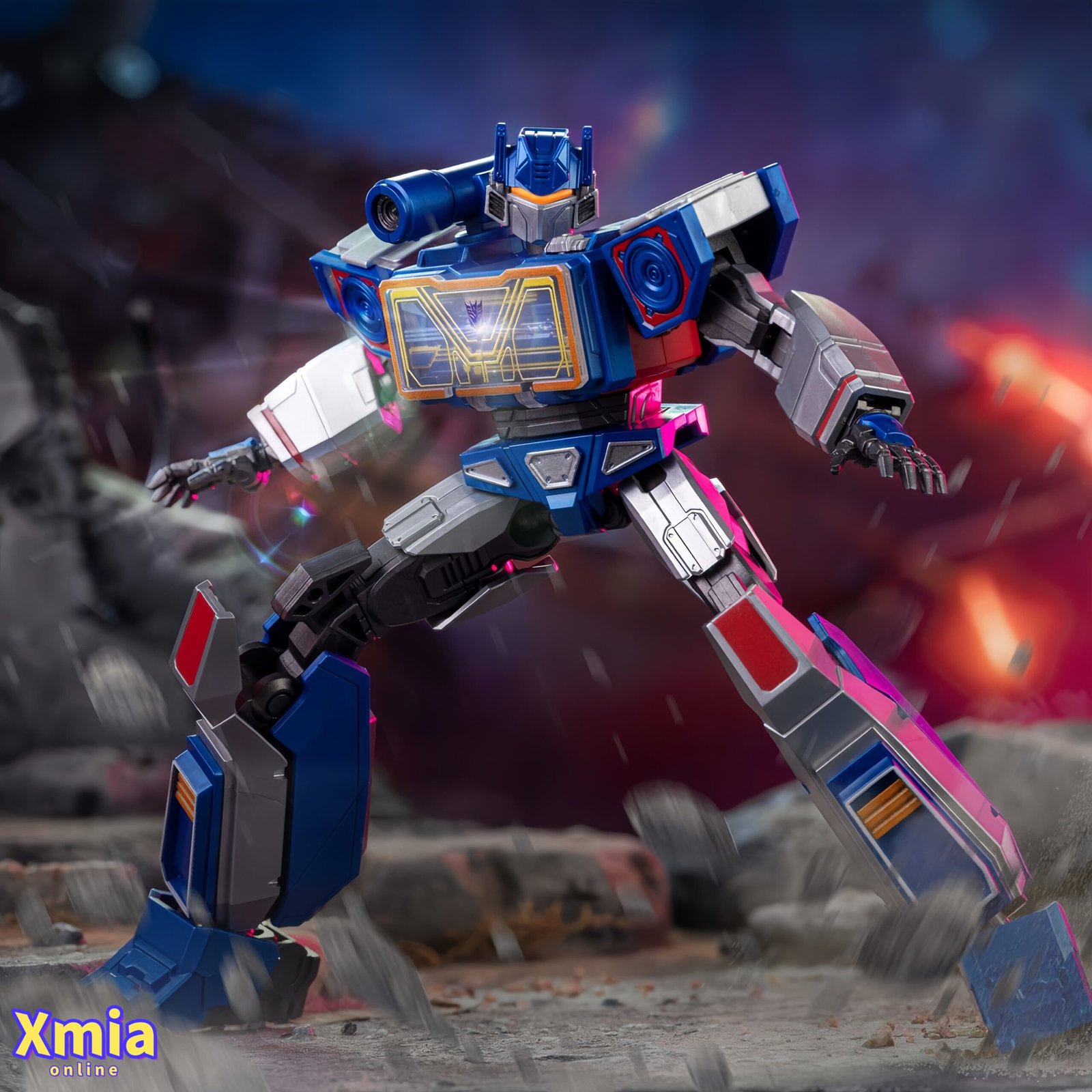 Action Figure Blokees Transformers One Soundwave