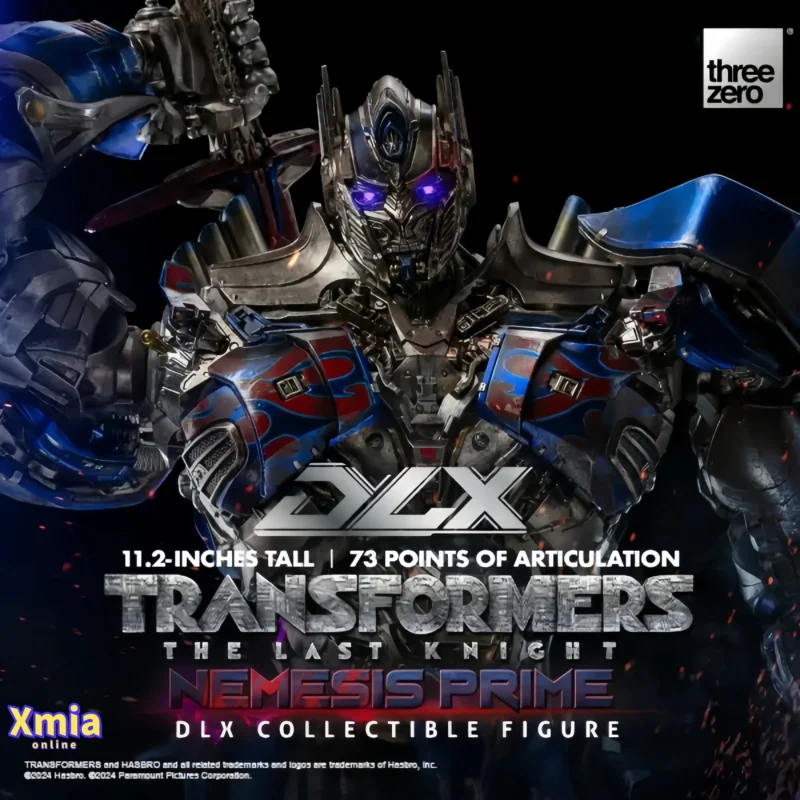 Action Figures Threezero Transformers: The Last Knight DLX Nemesis Prime