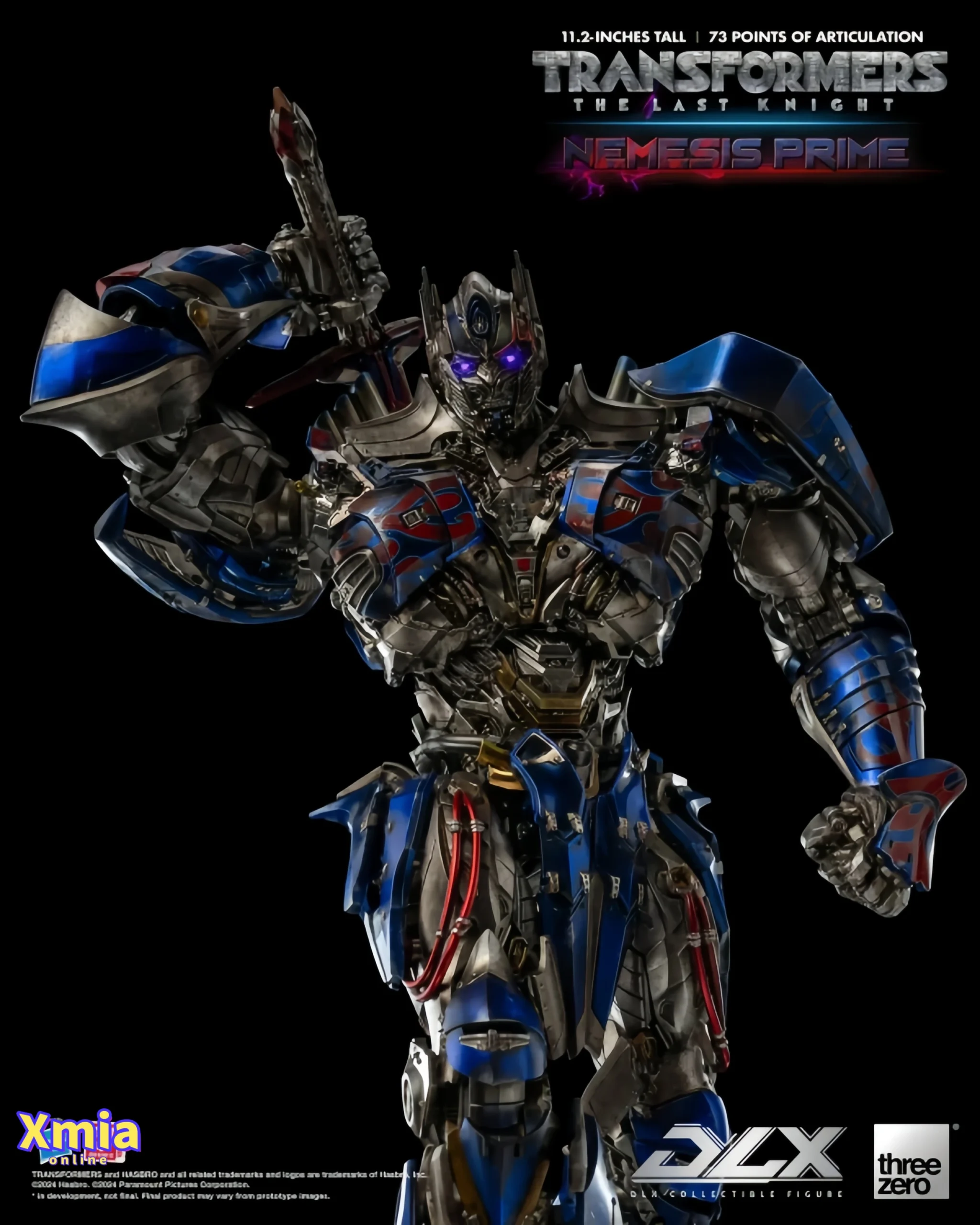 Action Figures Threezero Transformers: The Last Knight DLX Nemesis Prime