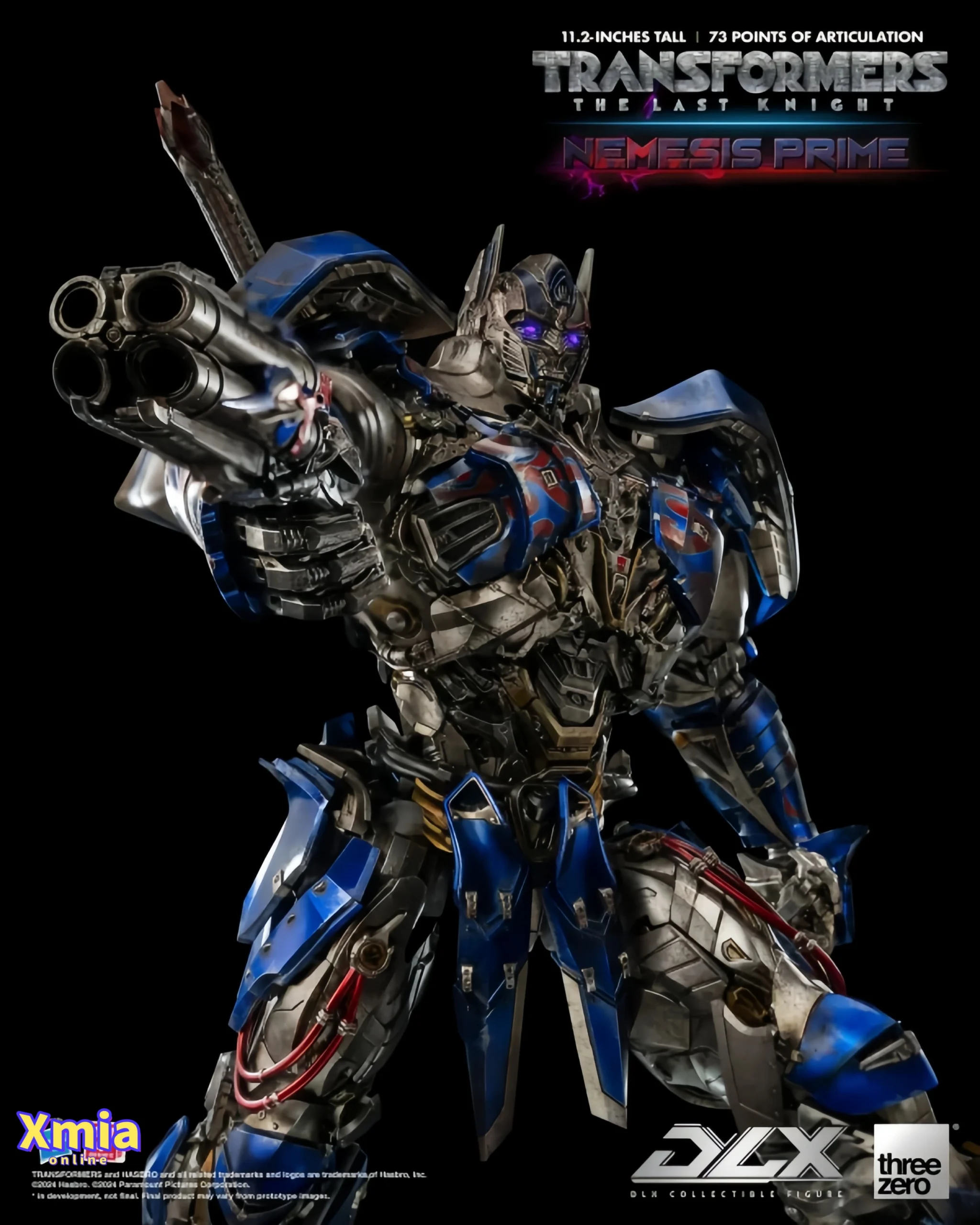 Action Figures Threezero Transformers: The Last Knight DLX Nemesis Prime