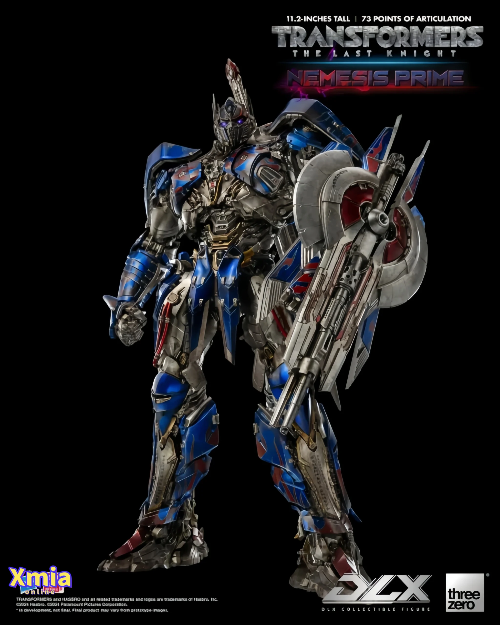 Action Figures Threezero Transformers: The Last Knight DLX Nemesis Prime