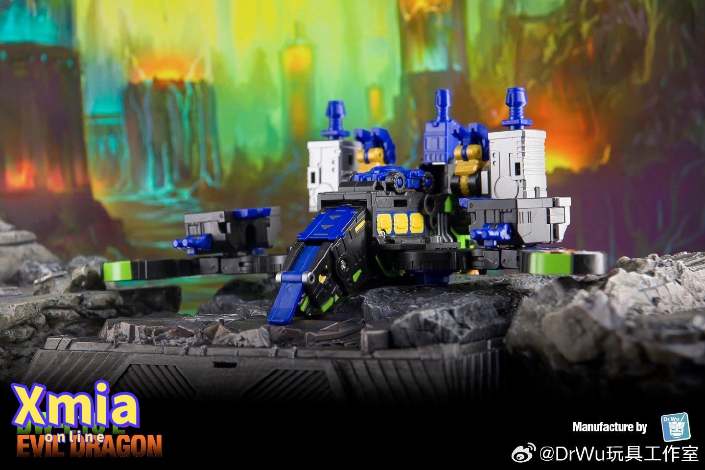 Transformers toy Dr.Wu DW-E18E Evil Dragon Gigastorm