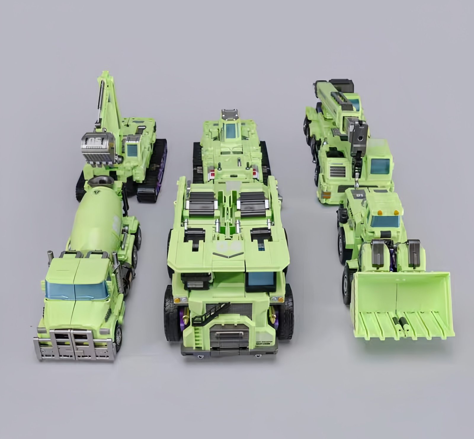 Transformers toys Mecha Invasion GLA05 & GLA06 Giant Legion Heavy Builder Bonecrusher & Scavenger Set of 2