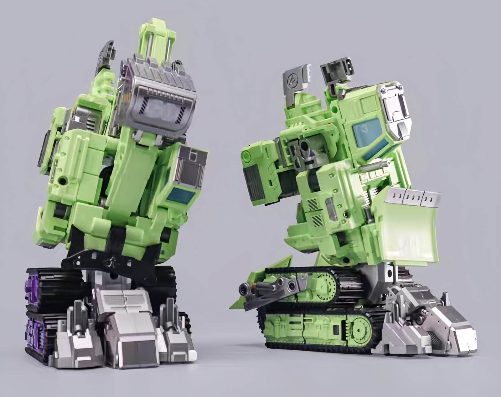 Transformers toys Mecha Invasion GLA05 & GLA06 Giant Legion Heavy Builder Bonecrusher & Scavenger Set of 2