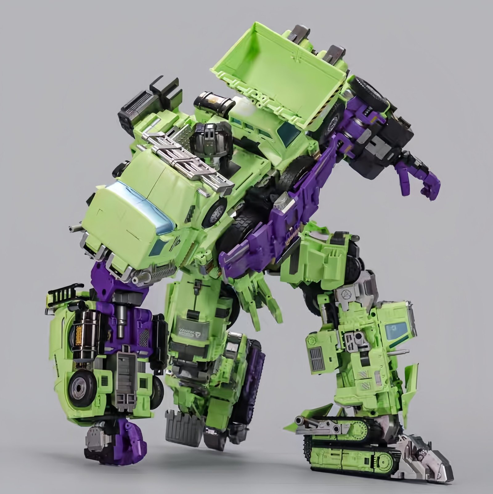Transformers toys Mecha Invasion GLA05 & GLA06 Giant Legion Heavy Builder Bonecrusher & Scavenger Set of 2