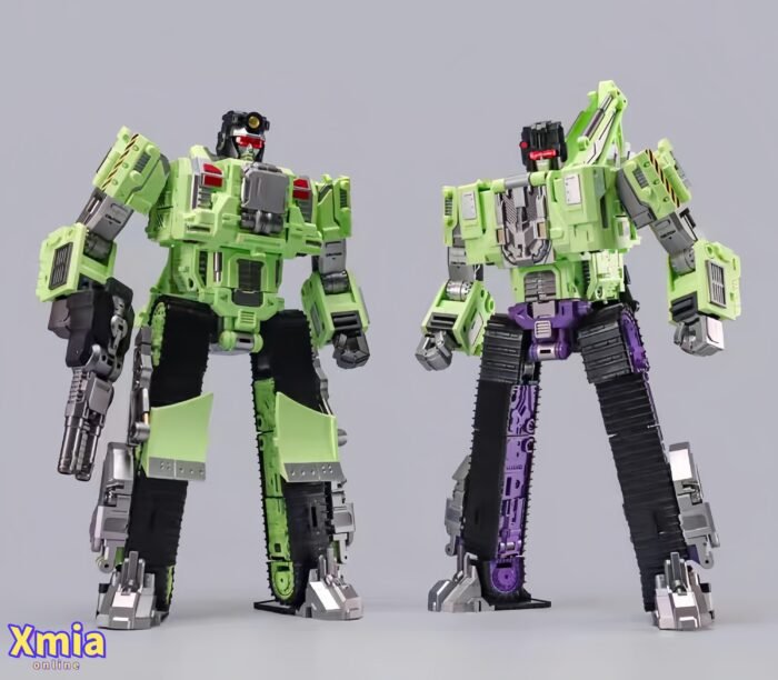 Transformers toys Mecha Invasion GLA05 & GLA06 Giant Legion Heavy Builder Bonecrusher & Scavenger Set of 2