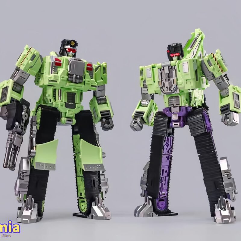 Transformers toys Mecha Invasion GLA05 & GLA06 Giant Legion Heavy Builder Bonecrusher & Scavenger Set of 2
