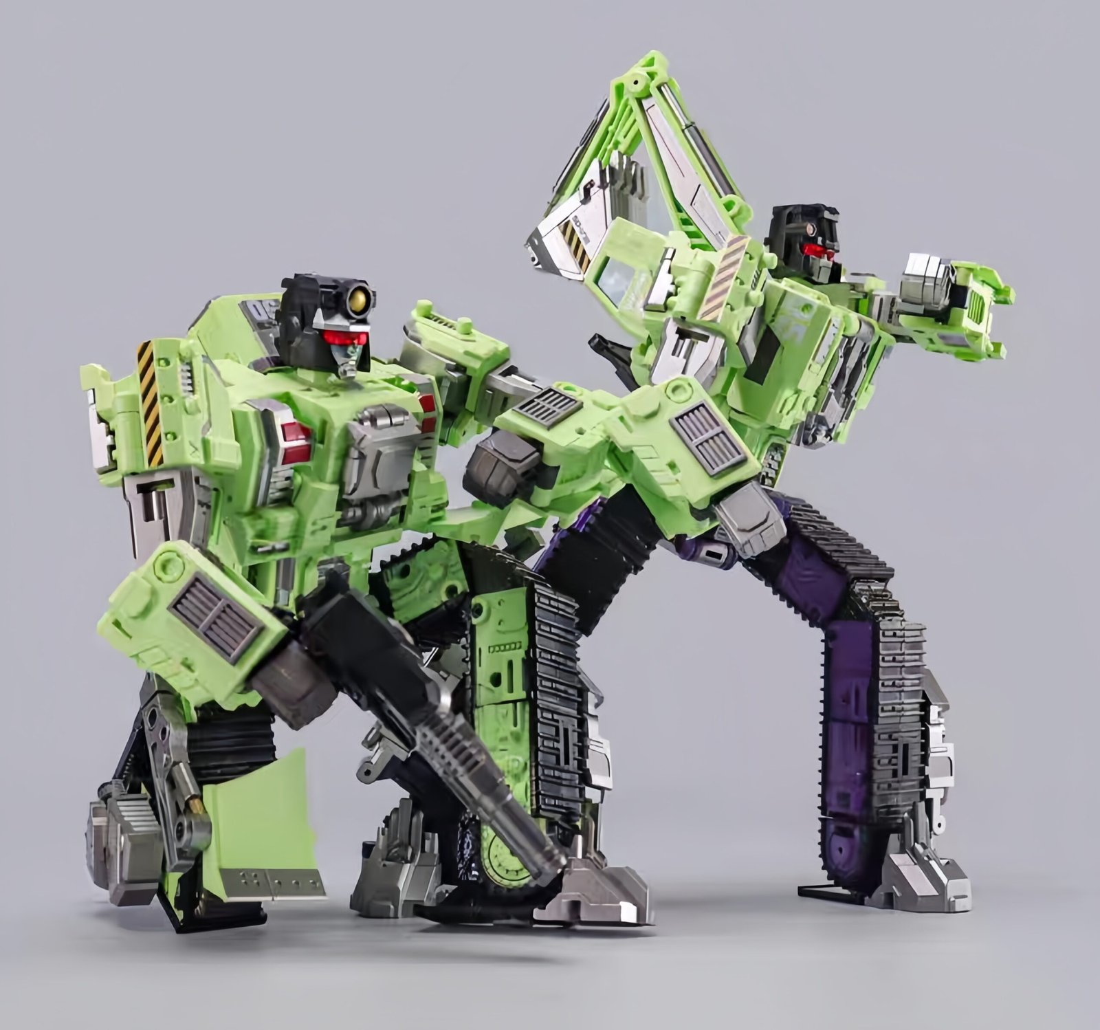 Transformers toys Mecha Invasion GLA05 & GLA06 Giant Legion Heavy Builder Bonecrusher & Scavenger Set of 2