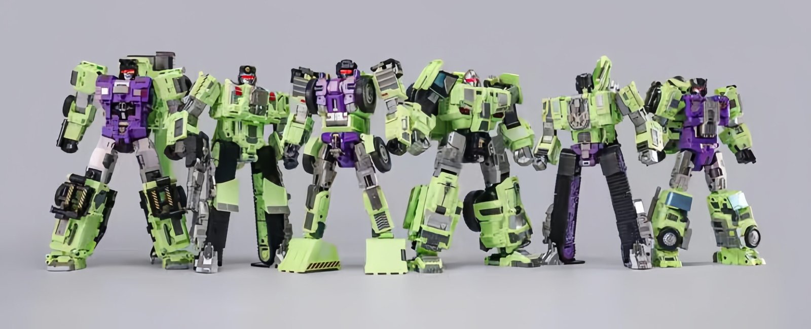 Transformers toys Mecha Invasion GLA05 & GLA06 Giant Legion Heavy Builder Bonecrusher & Scavenger Set of 2