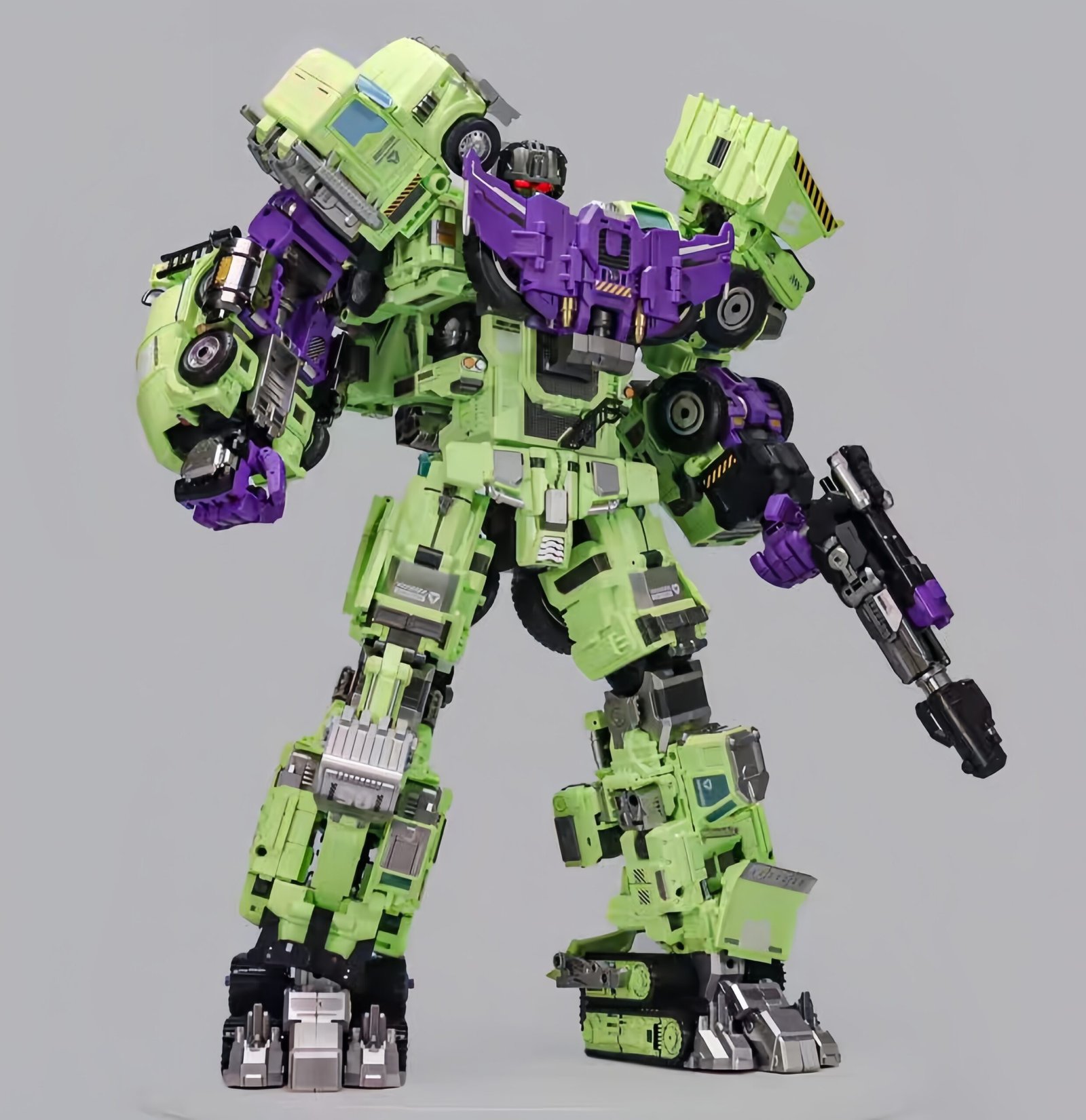 Transformers toys Mecha Invasion GLA05 & GLA06 Giant Legion Heavy Builder Bonecrusher & Scavenger Set of 2