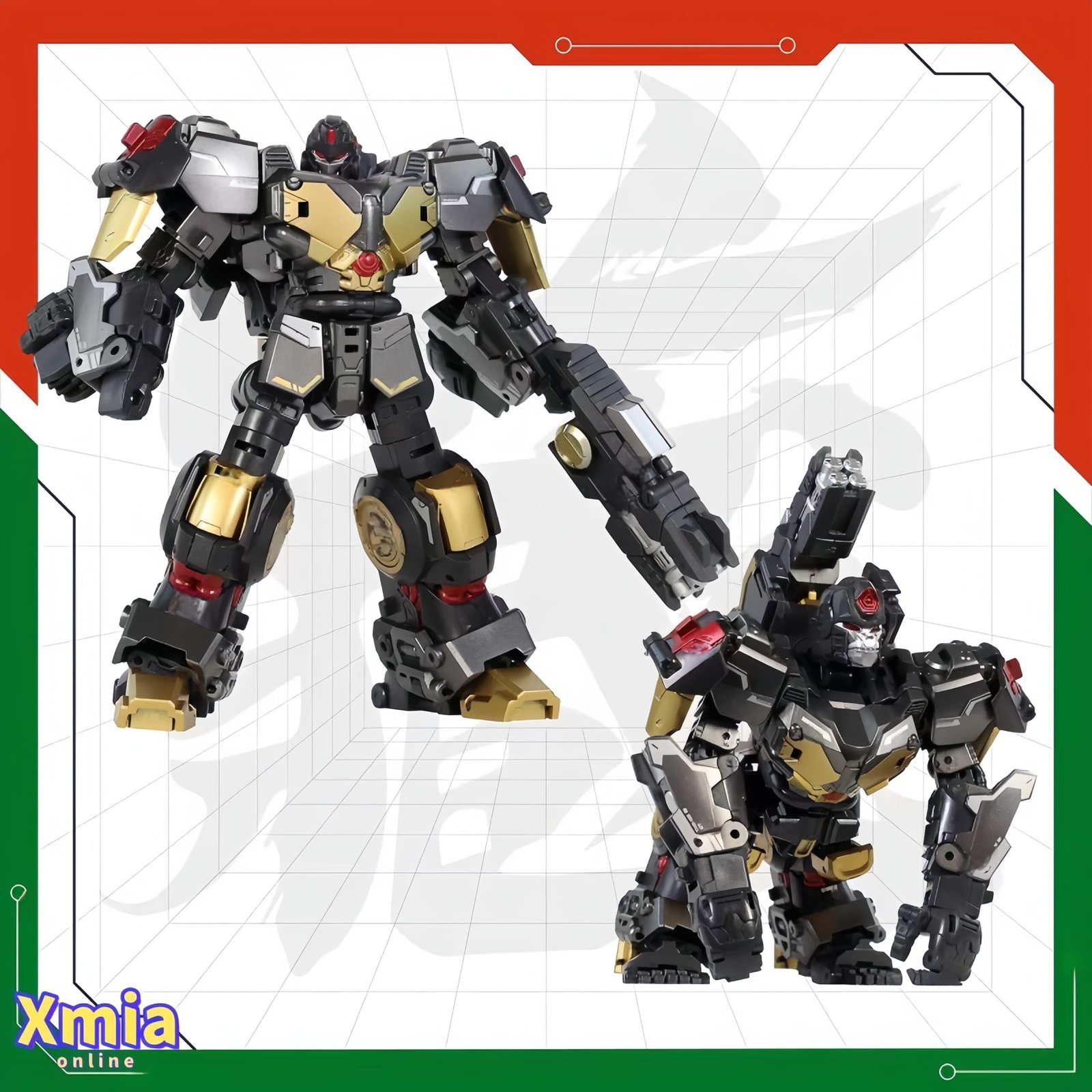 Transformers toy Cang-Toys CY-Mini 01/02/03/04/05/06 Mini Chiyou (Predaking)