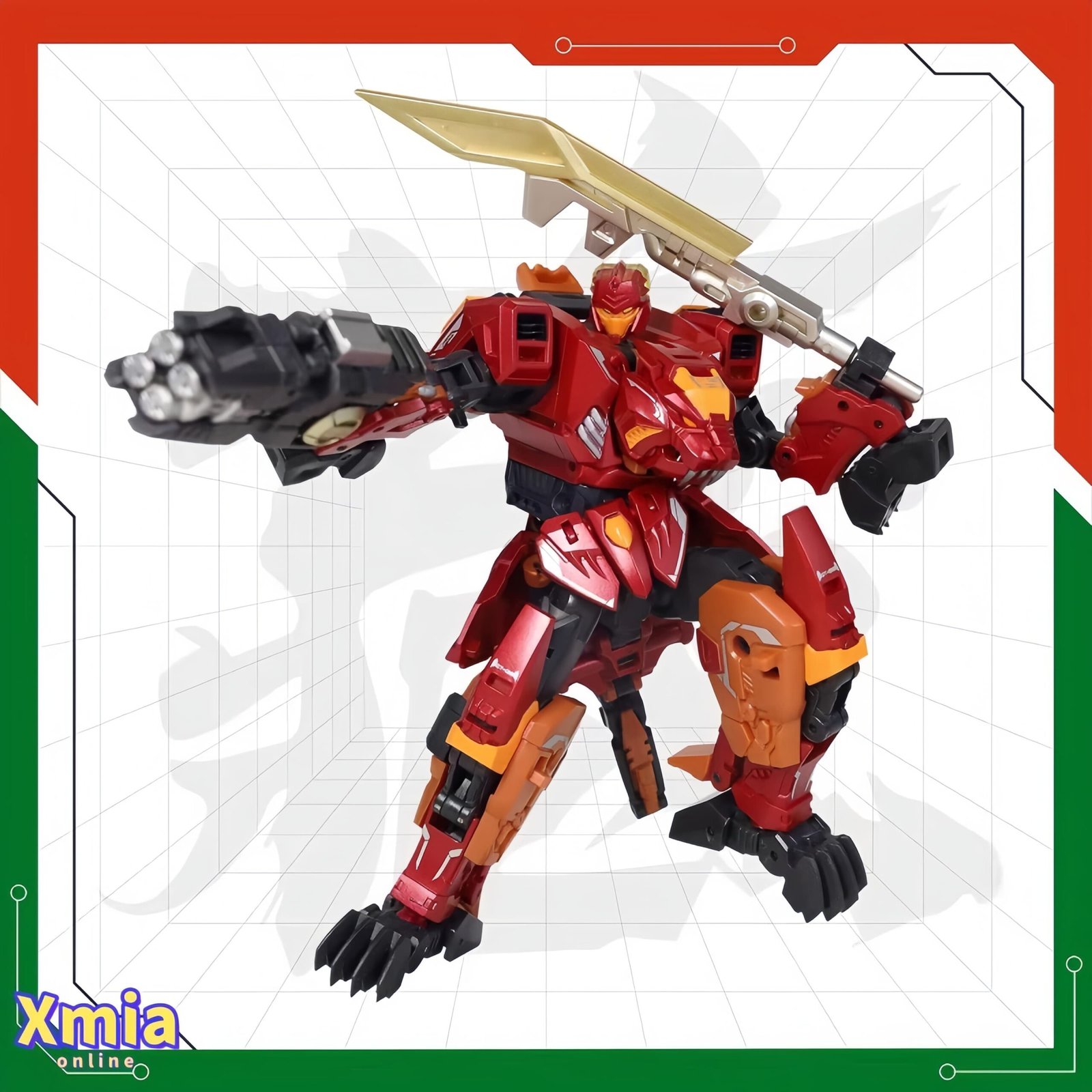Transformers toy Cang-Toys CY-Mini 01/02/03/04/05/06 Mini Chiyou (Predaking)