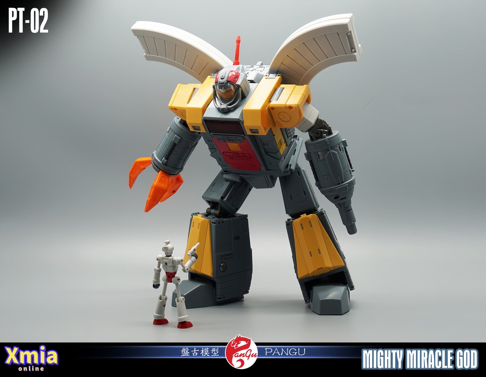 Transformers toy Pangu Toys PT-02 Mighty Miracle God Omega Supreme 
