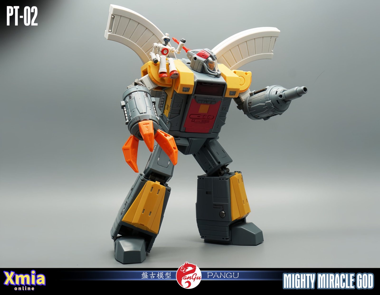 Transformers toy Pangu Toys PT-02 Mighty Miracle God Omega Supreme 
