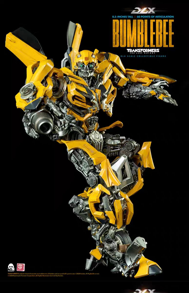 Action Figure Threezero Transformers: The Last Knight DLX Bumblebee