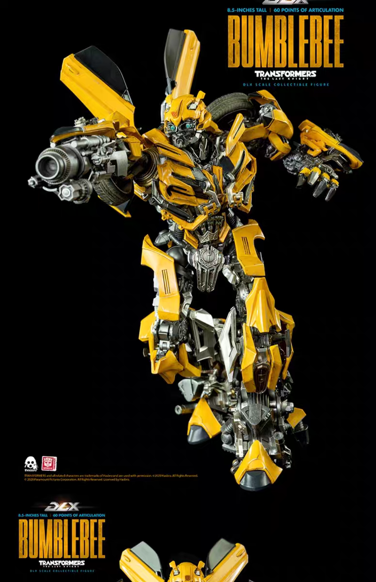 Action Figure Threezero Transformers: The Last Knight DLX Bumblebee