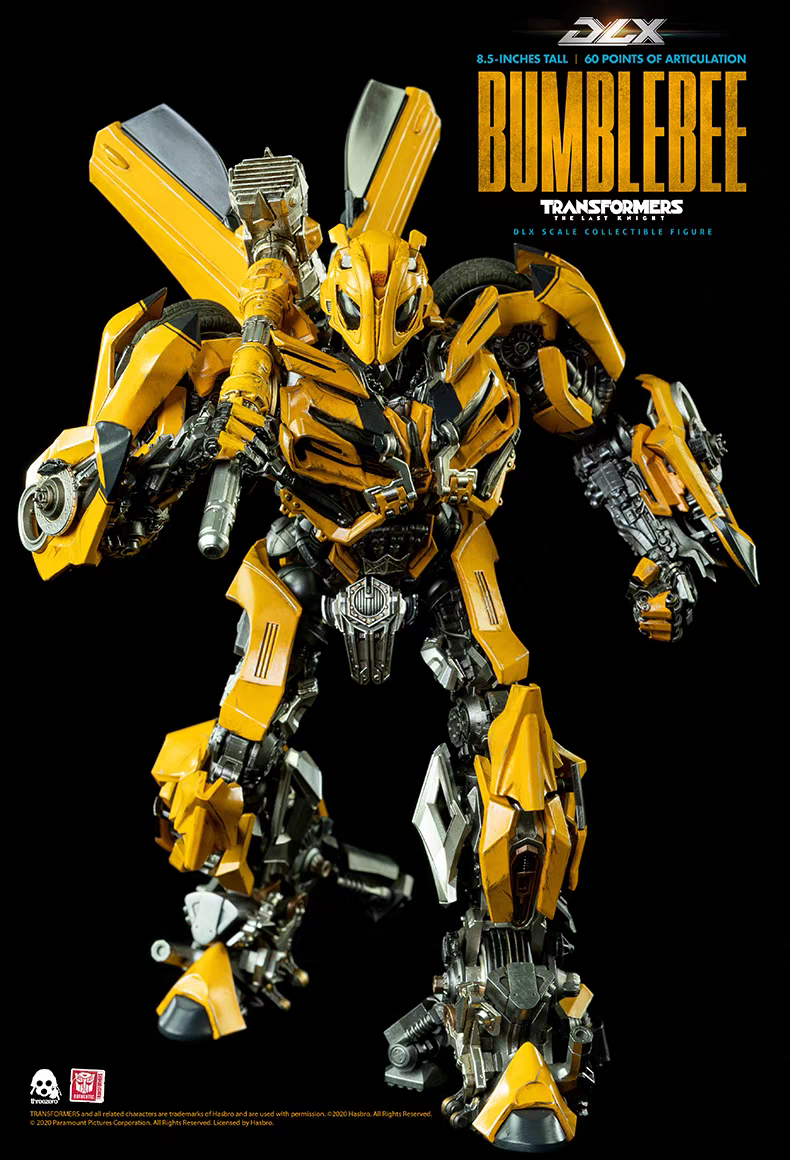 Action Figure Threezero Transformers: The Last Knight DLX Bumblebee