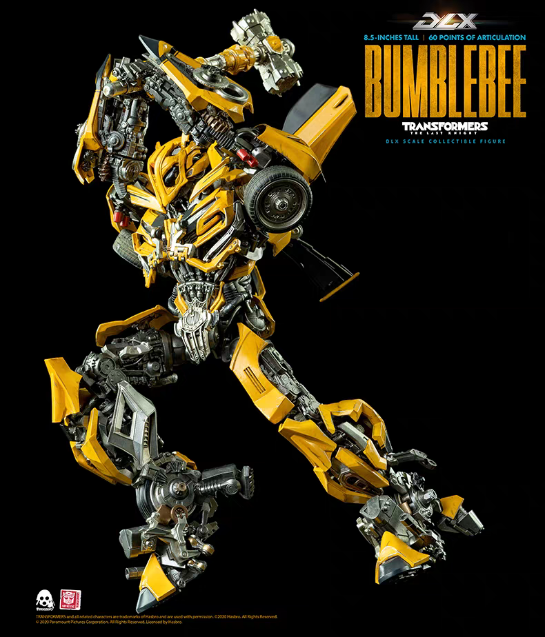 Action Figure Threezero Transformers: The Last Knight DLX Bumblebee