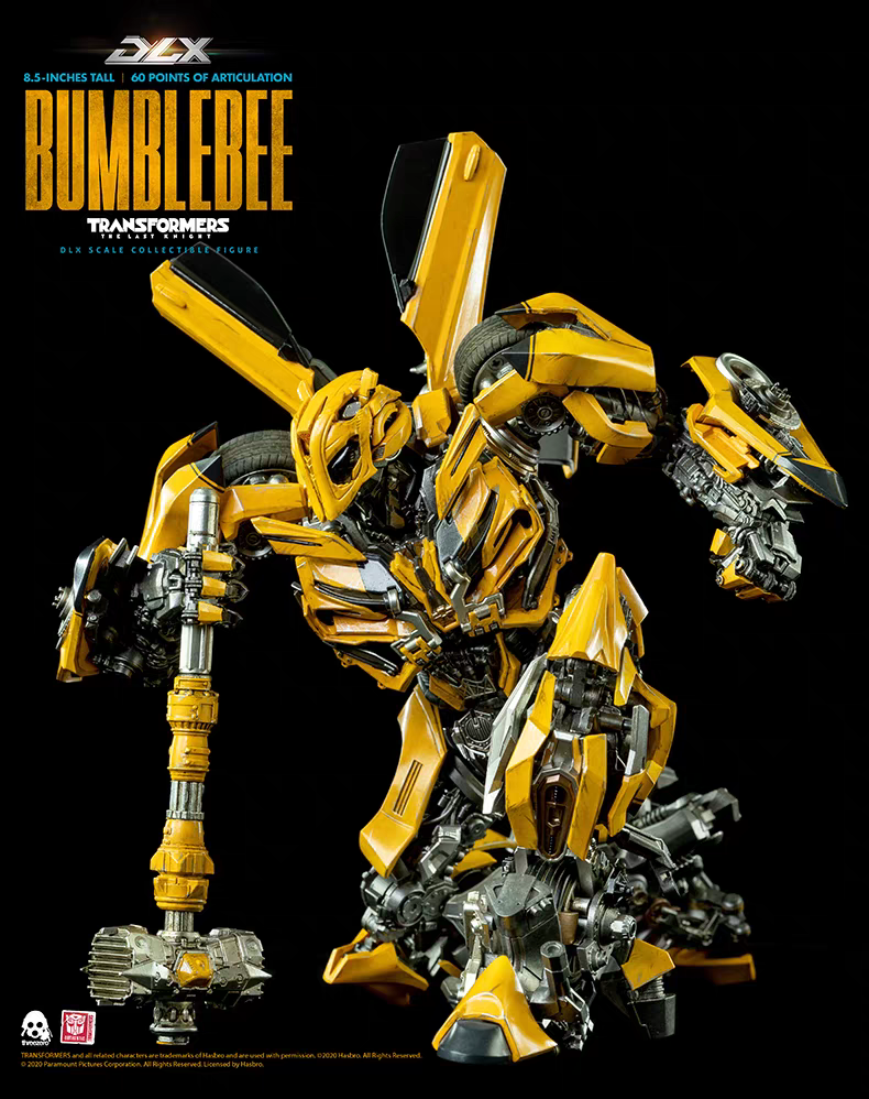 Action Figure Threezero Transformers: The Last Knight DLX Bumblebee