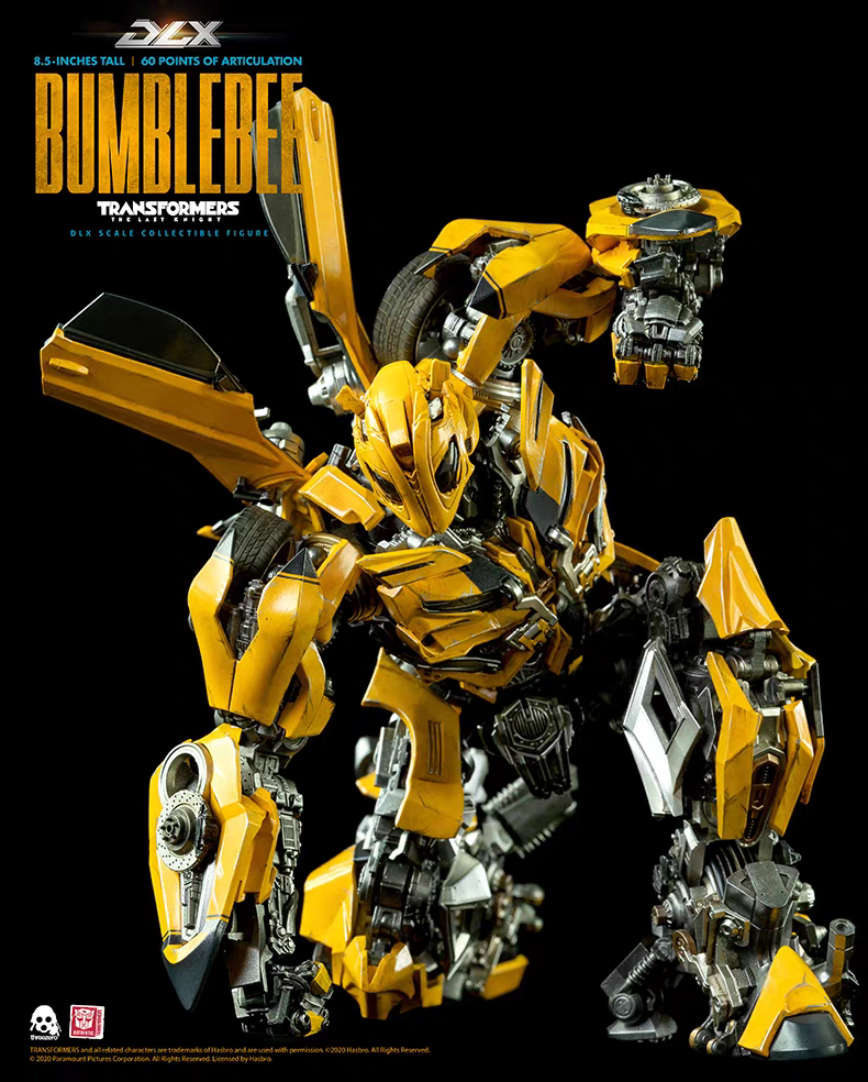 Action Figure Threezero Transformers: The Last Knight DLX Bumblebee