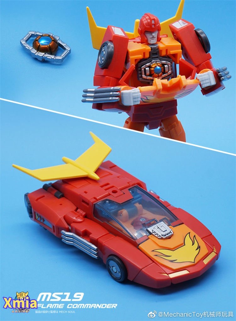 Transformers toy MechFansToys MS-19 Flame Commander Rodimus Prime