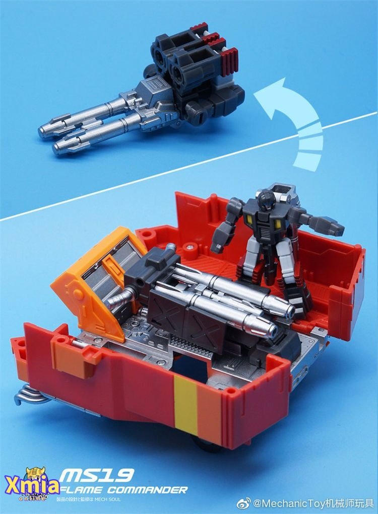 Transformers toy MechFansToys MS-19 Flame Commander Rodimus Prime