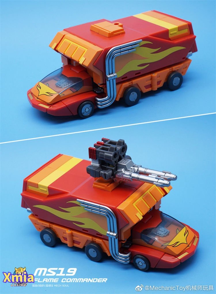 Transformers toy MechFansToys MS-19 Flame Commander Rodimus Prime