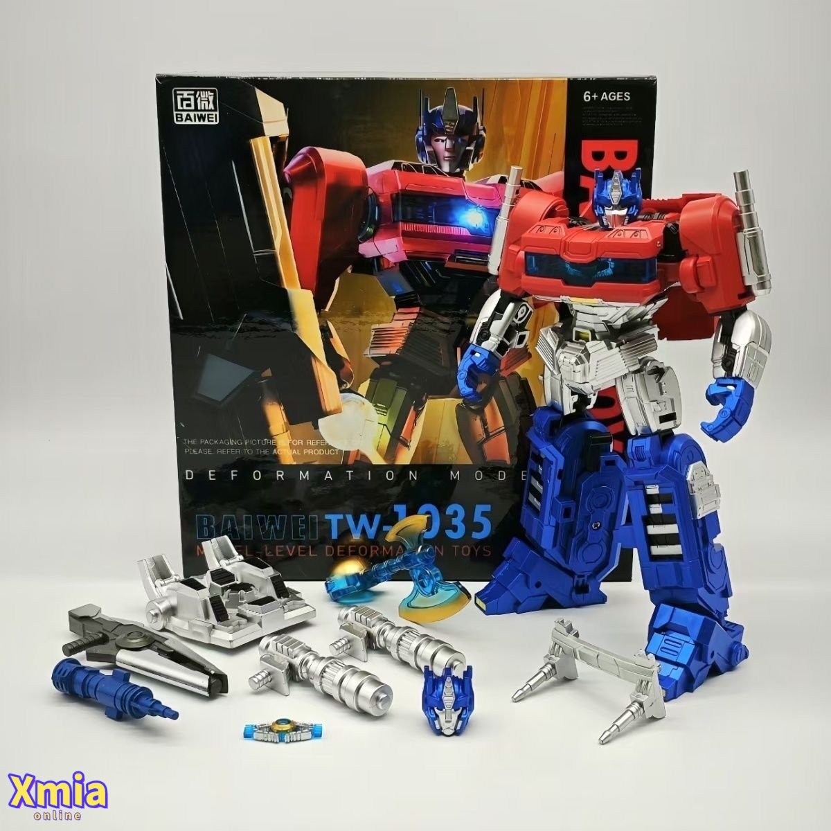 Transformers toy BaiWei TW1035 Optimus Prime ONE