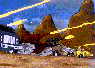 Transformers: Tank Titans of the G1 Era - Warpath's Boisterous Bravery vs. Blitzwing's Triumphant Tactics