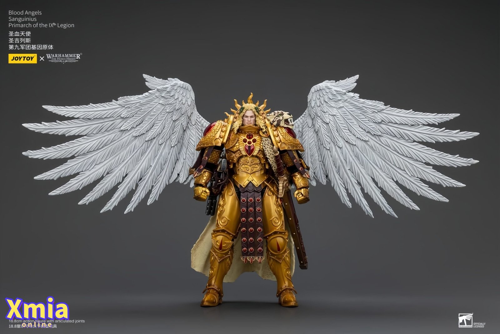 Action Figure JoyToy JT00218 1/18 Warhammer The Horus Heresy Blood Angels Sanguinius Primarch of the IXth Legion