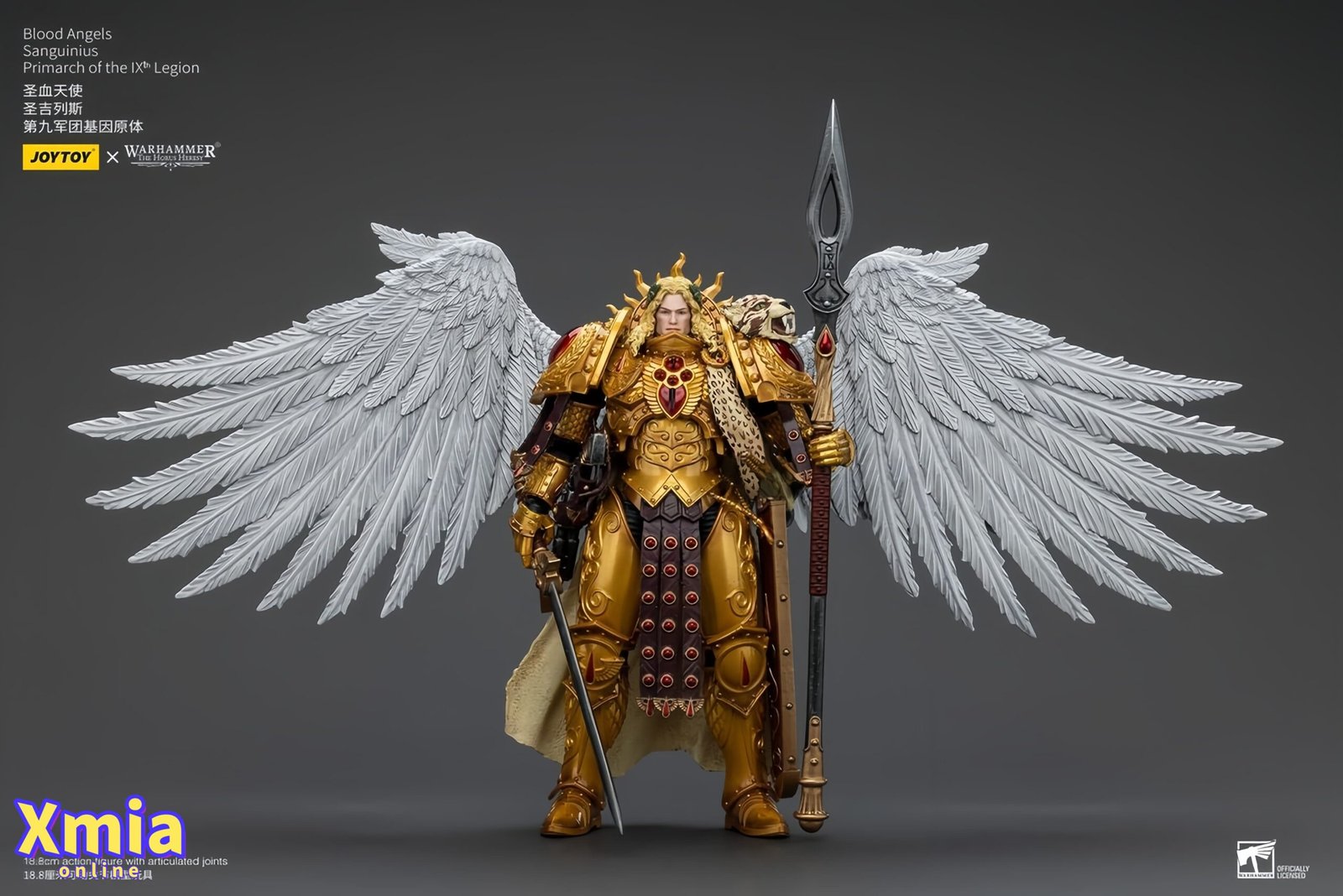 Action Figure JoyToy JT00218 1/18 Warhammer The Horus Heresy Blood Angels Sanguinius Primarch of the IXth Legion