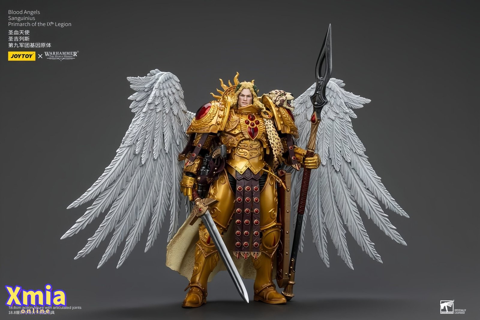 Action Figure JoyToy JT00218 1/18 Warhammer The Horus Heresy Blood Angels Sanguinius Primarch of the IXth Legion