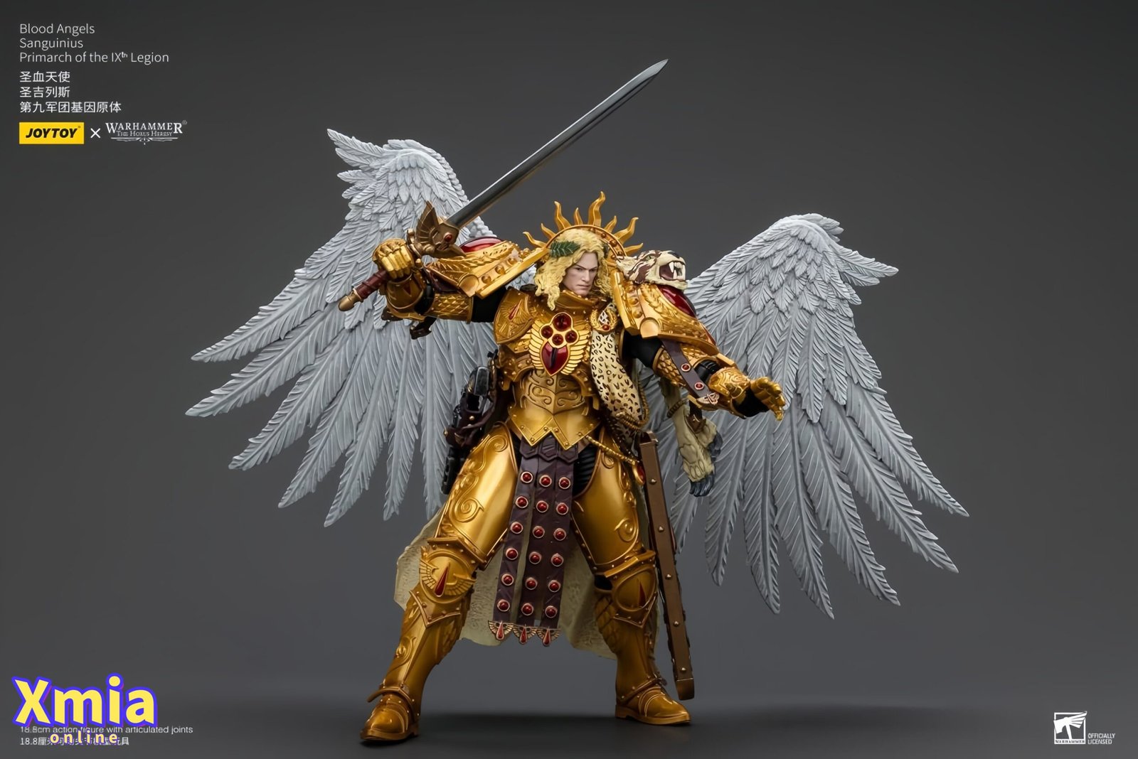 Action Figure JoyToy JT00218 1/18 Warhammer The Horus Heresy Blood Angels Sanguinius Primarch of the IXth Legion