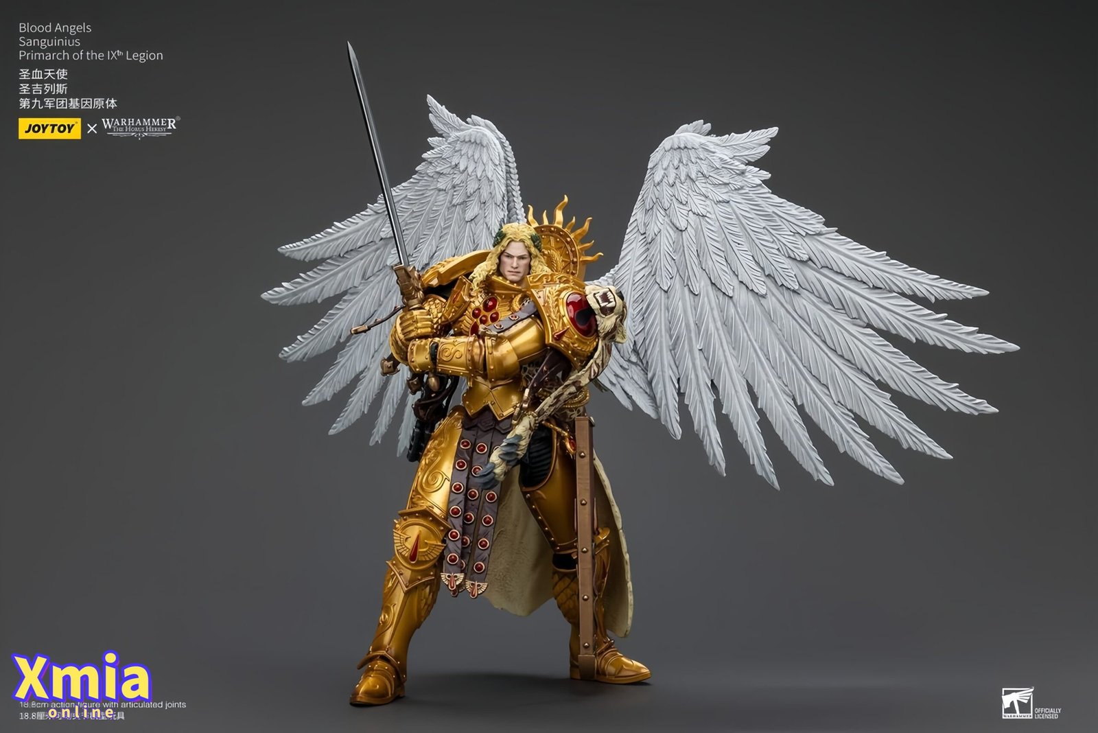 Action Figure JoyToy JT00218 1/18 Warhammer The Horus Heresy Blood Angels Sanguinius Primarch of the IXth Legion