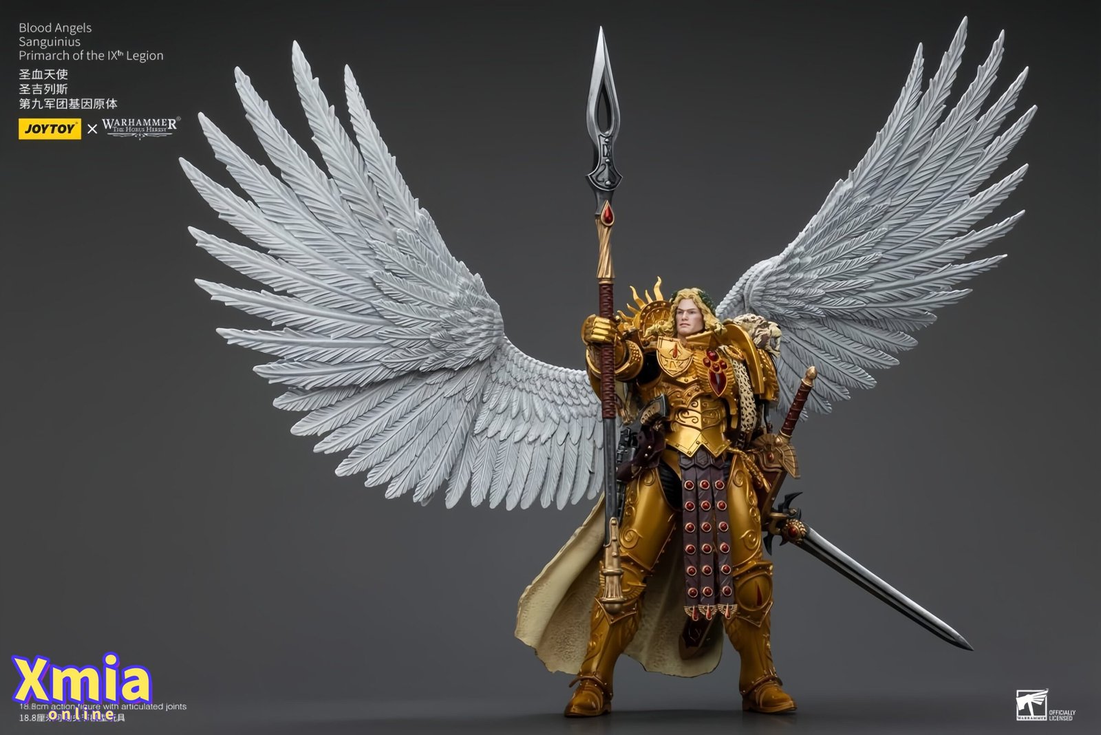 Action Figure JoyToy JT00218 1/18 Warhammer The Horus Heresy Blood Angels Sanguinius Primarch of the IXth Legion