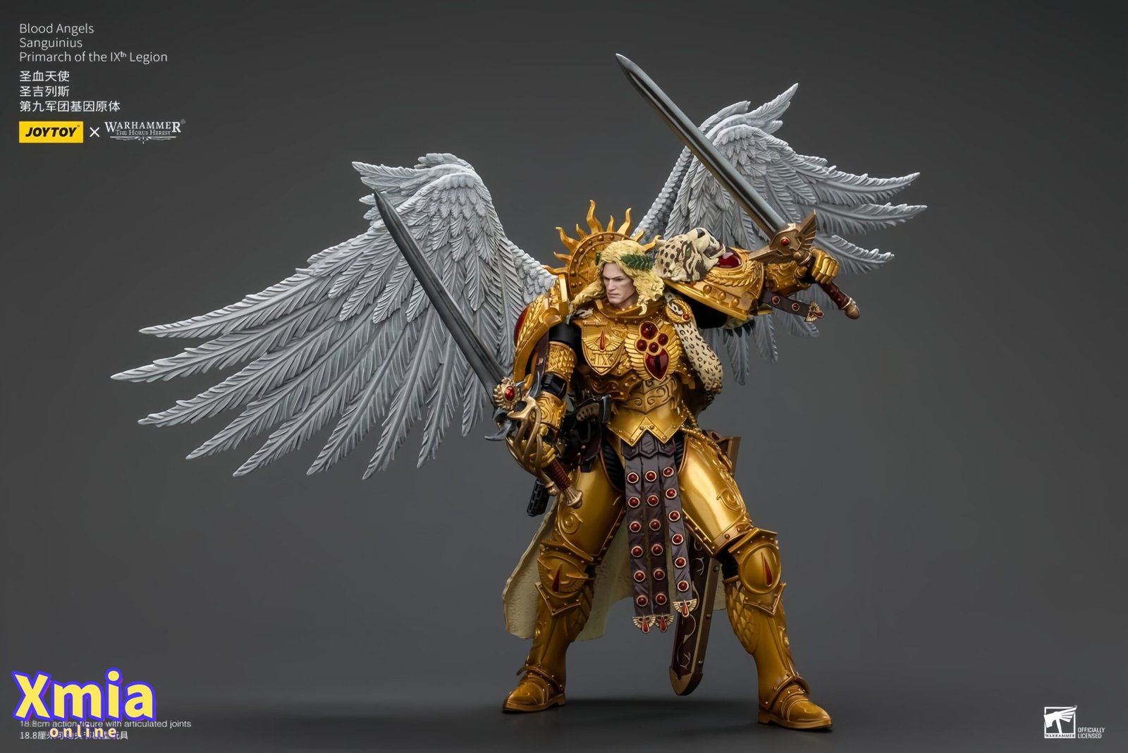 Action Figure JoyToy JT00218 1/18 Warhammer The Horus Heresy Blood Angels Sanguinius Primarch of the IXth Legion