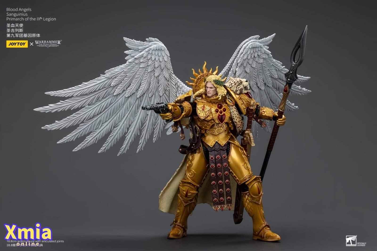 Action Figure JoyToy JT00218 1/18 Warhammer The Horus Heresy Blood Angels Sanguinius Primarch of the IXth Legion
