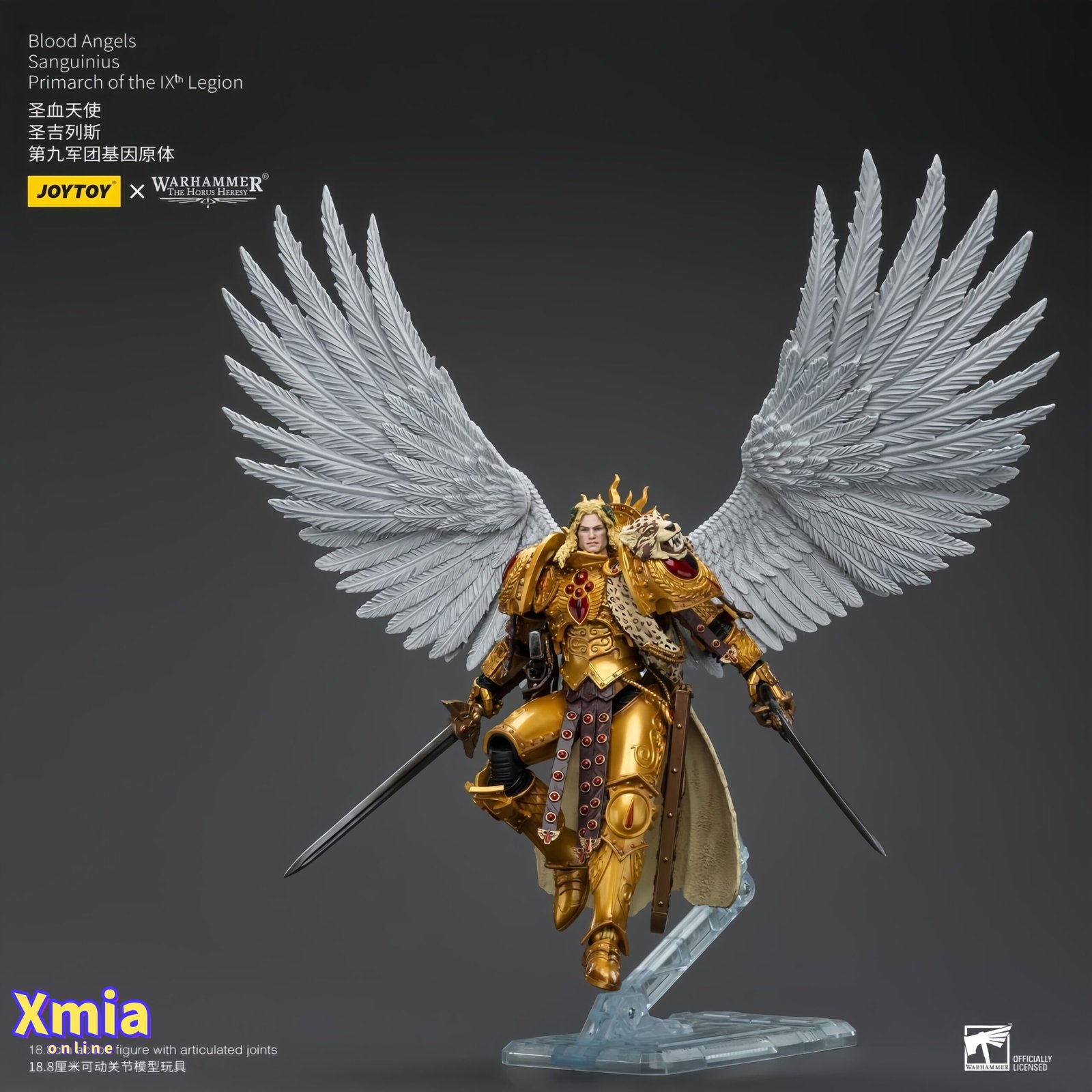 Action Figure JoyToy JT00218 1/18 Warhammer The Horus Heresy Blood Angels Sanguinius Primarch of the IXth Legion