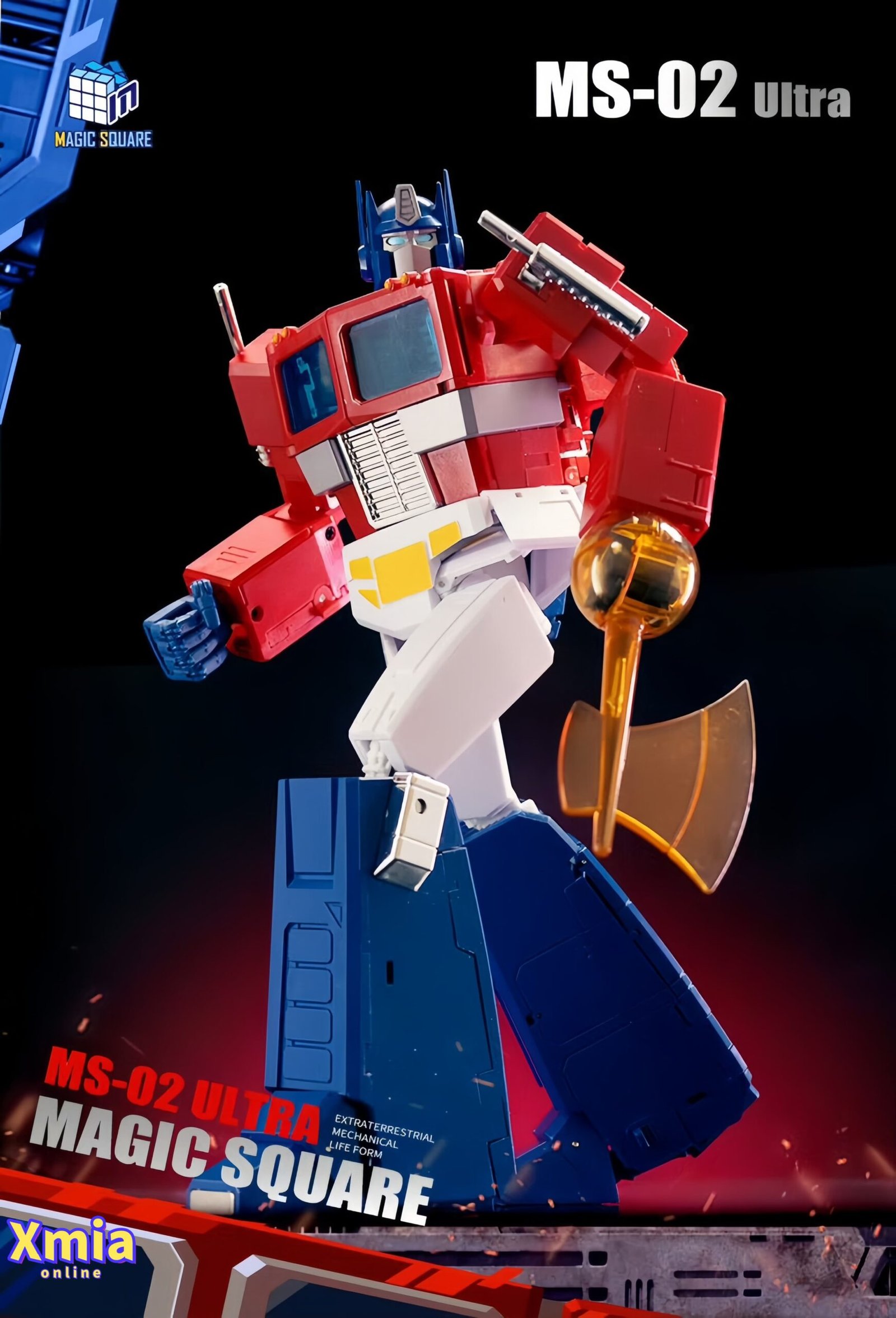 Transformers toy Magic Square MS-02ULTRA Optimus Prime