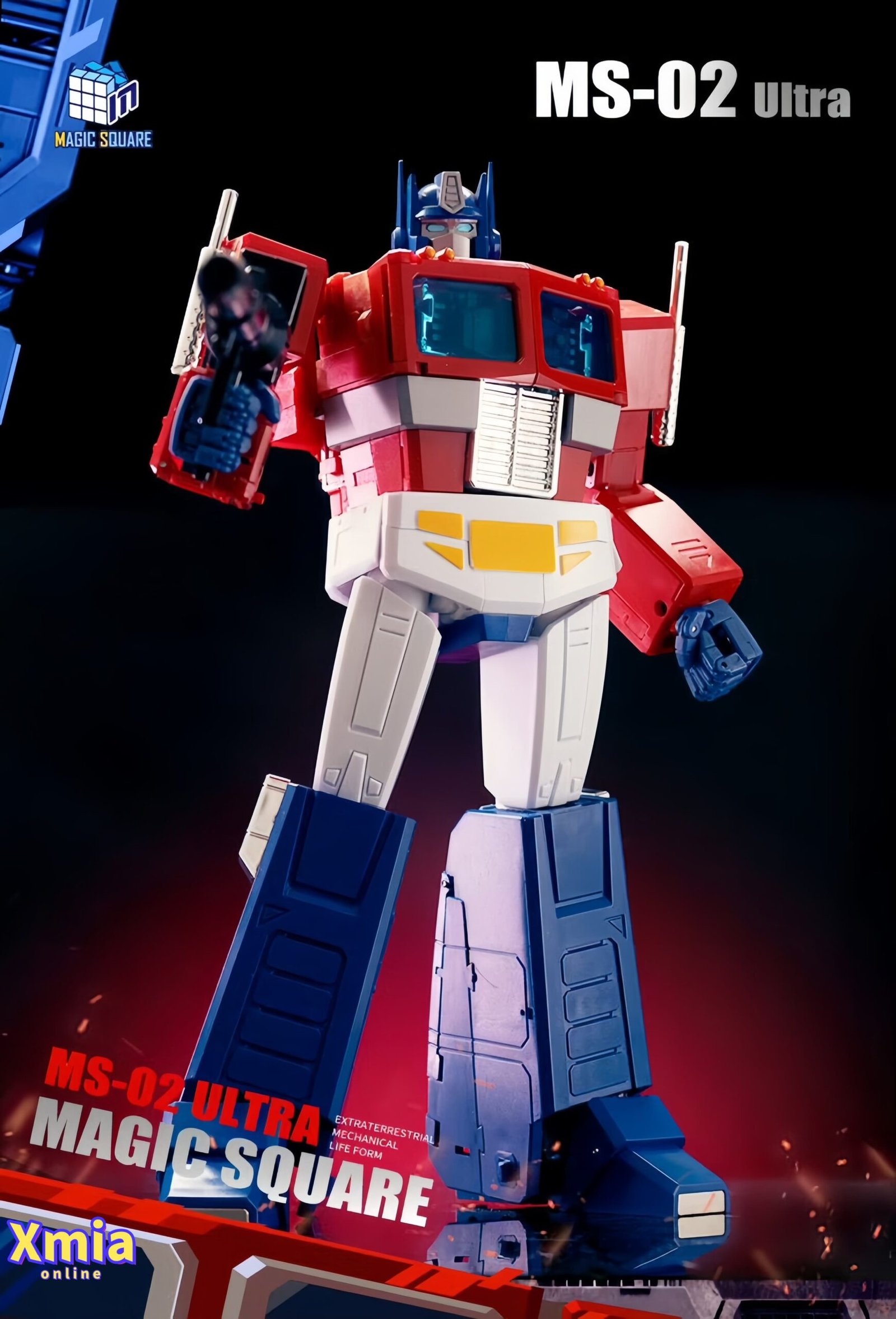 Transformers toy Magic Square MS-02ULTRA Optimus Prime