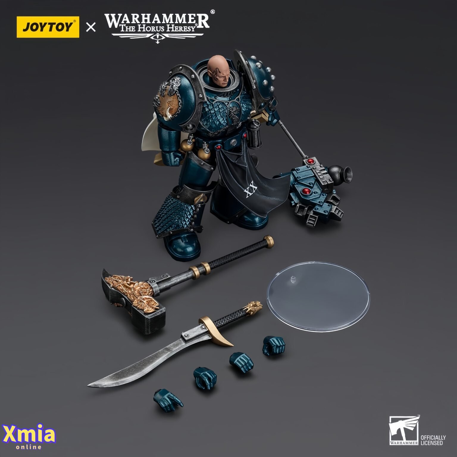 JOYTOY Warhammer 40k 1/18 Alpha Legion Armillus Dynat | Action Figure 12,7 Cm Da Collezione | Per Adulti