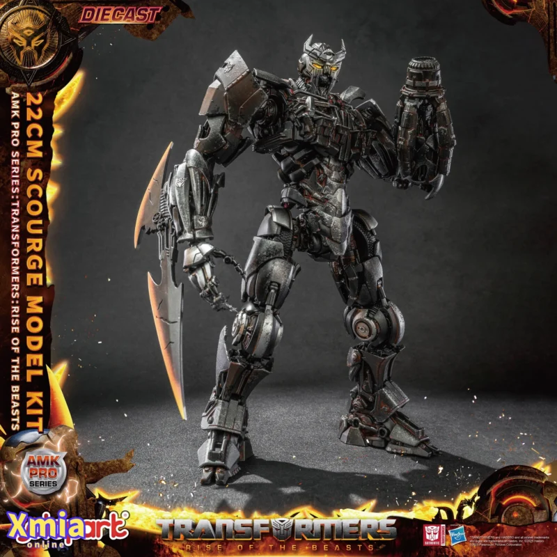 Transformers toy Yolopark Rise of the Beasts AMK PRO Series 22cm Scourge Model Kit