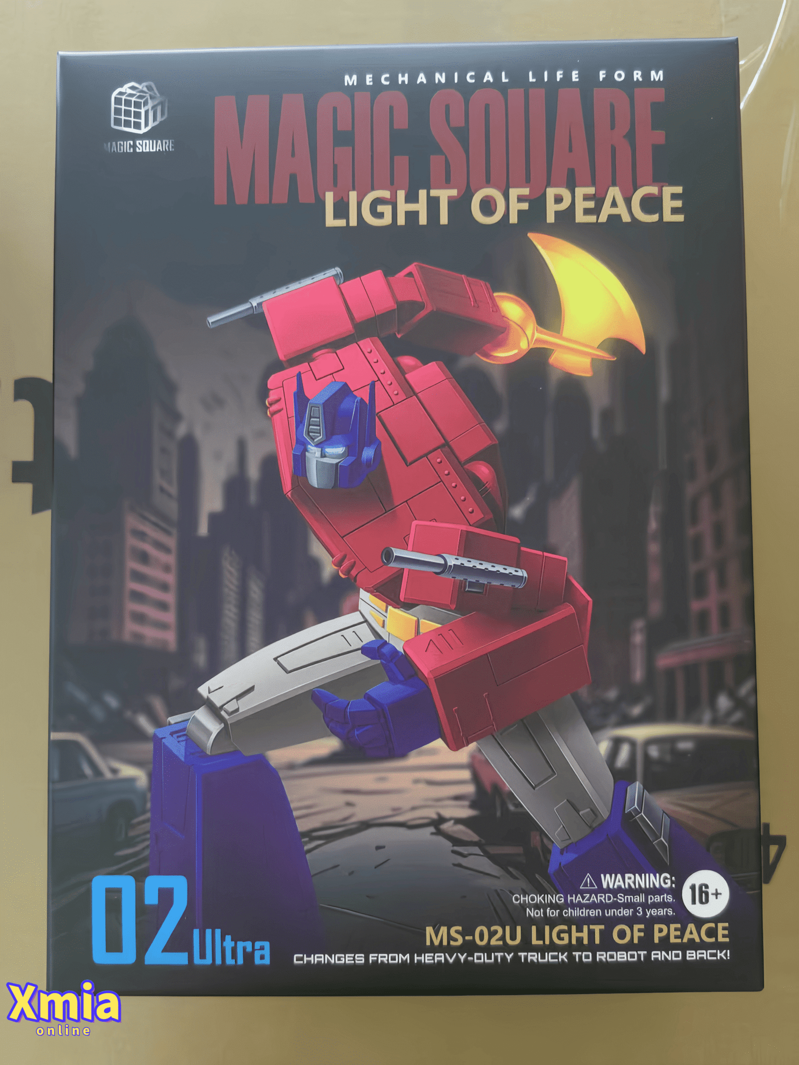 Transformers toy Magic Square MS-02ULTRA Optimus Prime