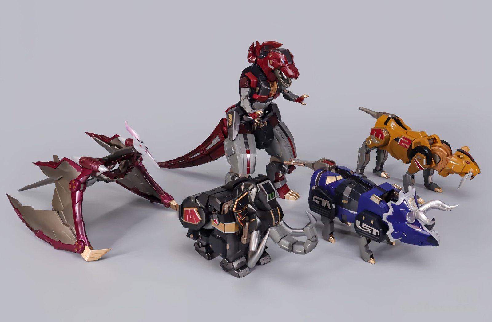 Action Figures Explosion Model ZL-01 Megazord