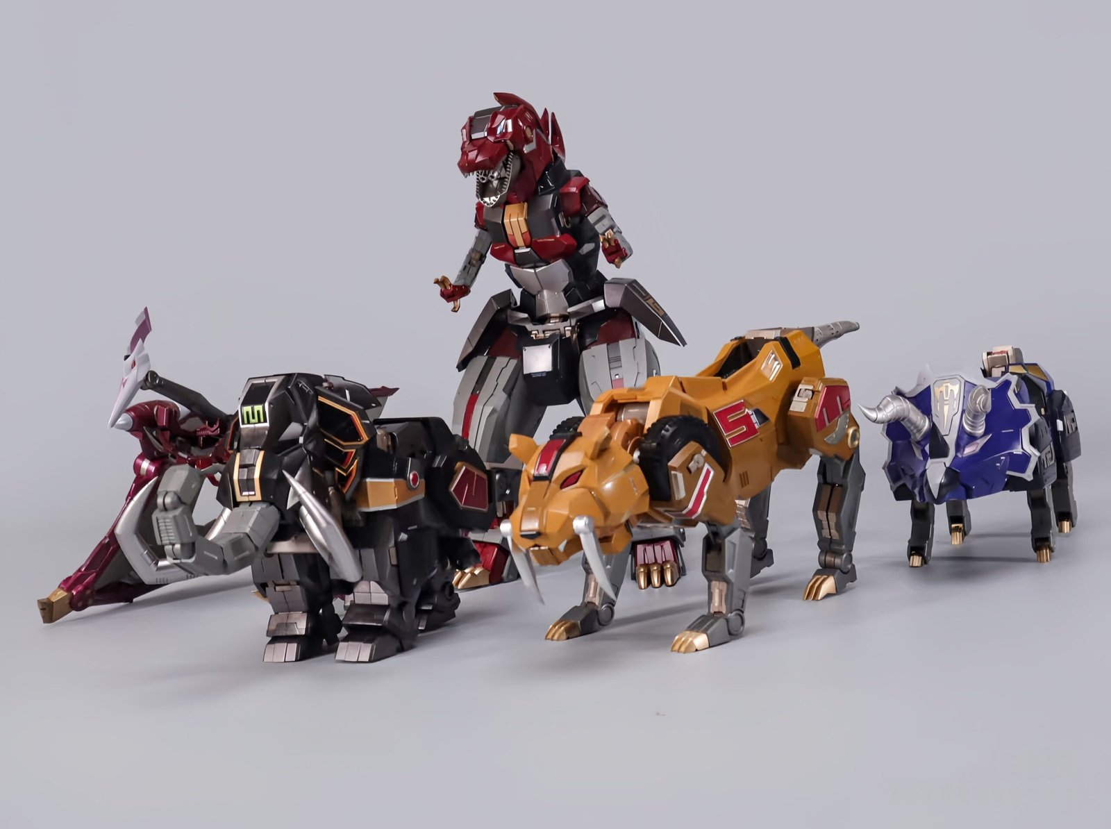 Action Figures Explosion Model ZL-01 Megazord
