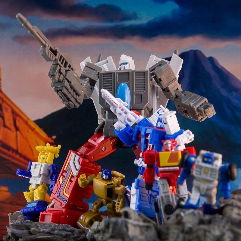 Transformers toy Dr.wu & Mechanic Toys MS-37/M/D Giant Axe Shattered Glass Version
