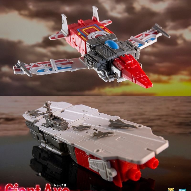Transformers toy Dr.wu & Mechanic Toys MS-37/M/D Giant Axe Shattered Glass Version