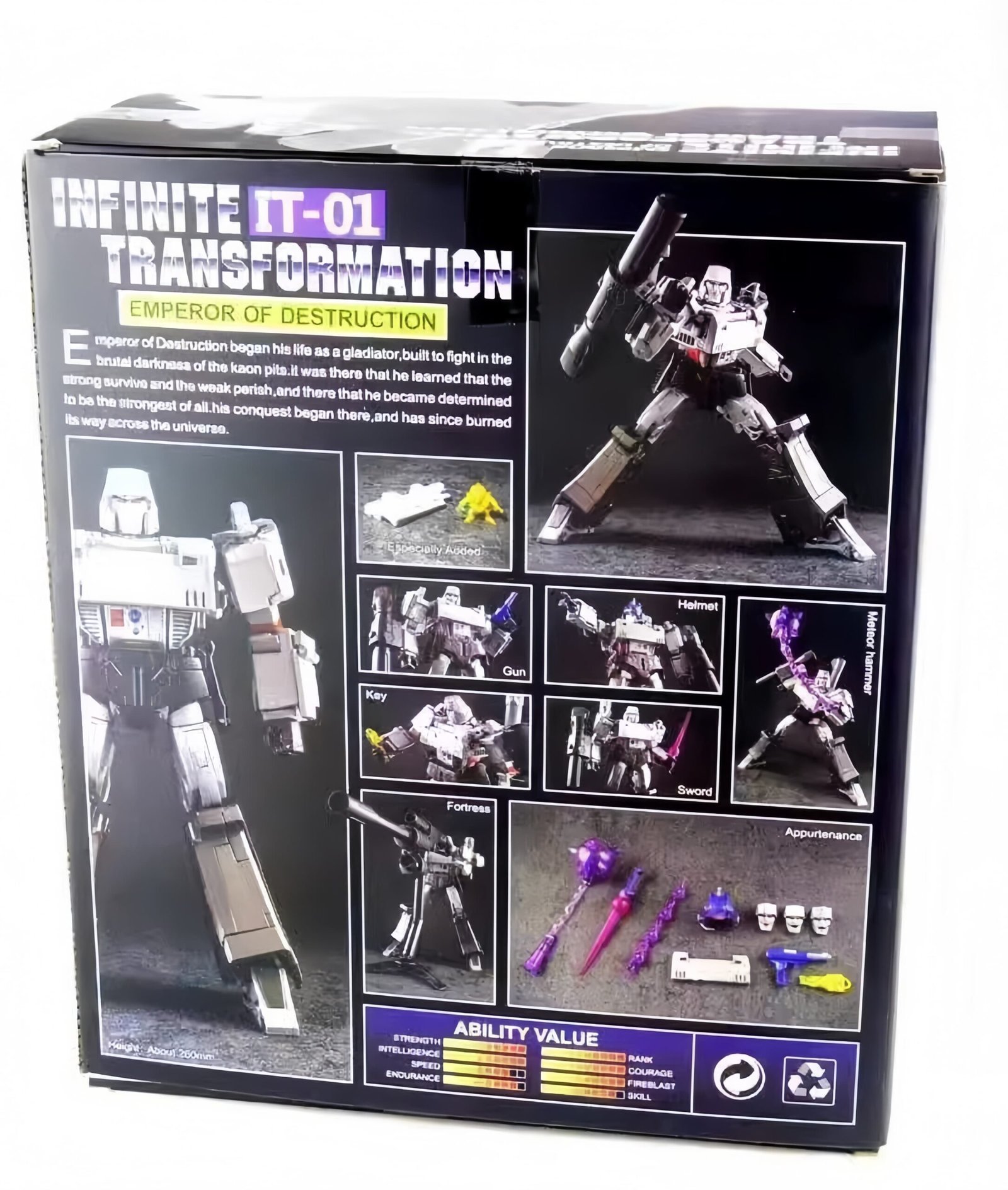 Infinite Transformation IT-01 Emperor of Destruction Megatron